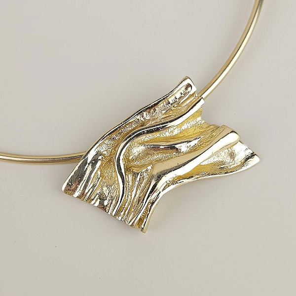 Колье (г/п: золото, 4,5х3 см) Греция Kalliope 022 05 044