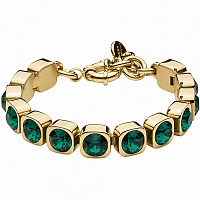 Браслет CONIAN (кристалл изумрудный, г/п: золото) Дания DYRBERG/KERN 341377