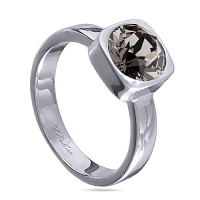 Кольцо Теннис (кристаллы грейдж, г/п: родий, 8 мм, р.16) Uvelina SW00 0010R-284R-6