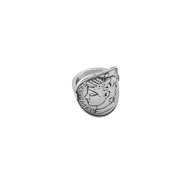 Кольцо 16.5 р Ciclon  245500-00-1 (г/п: серебро) Испания BLANCHE France