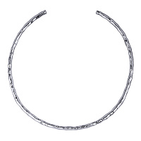 Колье Гривна ( г/п: родий) BS05 0017R-00N