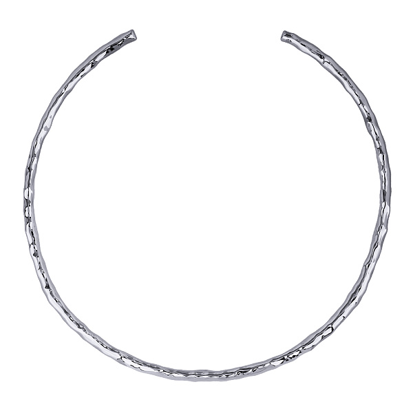 Колье Гривна ( г/п: родий) BS05 0017R-00N