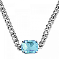 Колье TAGONA (кристалл голубой, г/п: родий, 42+5 см) Дания DYRBERG/KERN 460535