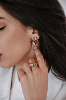 Кольцо (кристалл мультиколор, г/п: золото, регулируется) Греция Kalliope 022 01 051