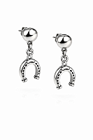 Серьги (без вст., 3.5х1.4 см) RUS602 Испания Ciclon Э/коллекция