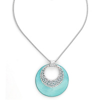 Колье CORALIA (42 см, 21 гр, г/п: серебро) 15-33001 Франция Ori-Tao