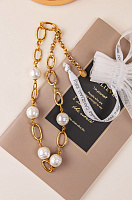 Колье (Жемчуг майорка, 45+7 см) Италия Claudio Canzian 002 05 423