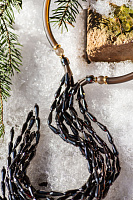 Колье Водопад (Богемское стекло, каучук) Италия Perfetto