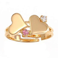 Кольцо Valenta 5570-0757-7005 Чехия Anabel Crystal