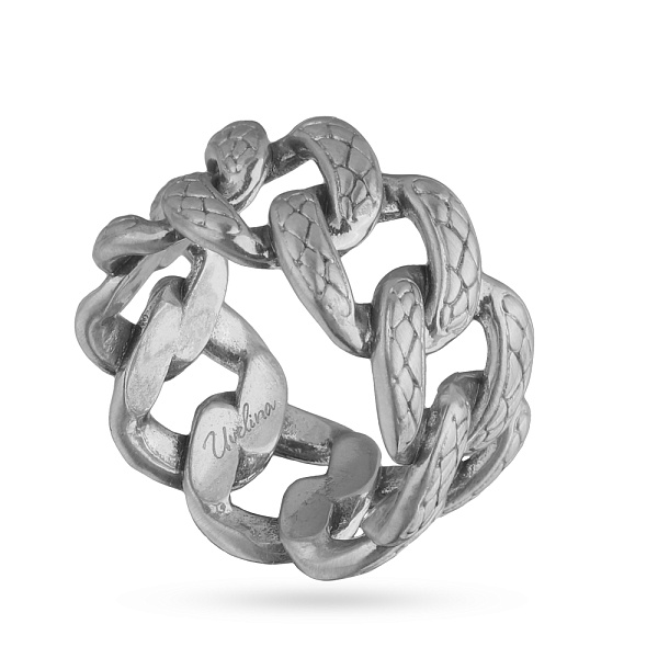 Кольцо Гипноз (г/п: античное серебро, р.18) Uvelina BS05 0220AS-00R-8