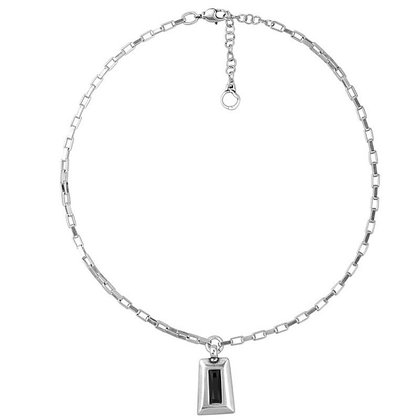 Колье (черный кристалл) 231810-01 Испания Ciclon Art Deco