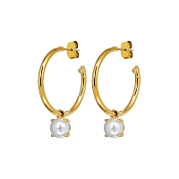 Серьги DIEGA (майорка, г/п: золото, 2,8 см., 0,7 см) Дания DYRBERG/KERN 470106