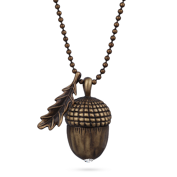 Кулон Желудь ( 90 см, г/п: античное золото) Uvelina BS05 0023AG-00P1