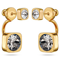 Серьги Теннис (Кристалл грейдж, г/п: золото, 4 мм, 8 мм) Uvelina SW00 0004G-059E
