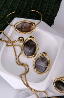 Браслет REFLET (перламутр, 7,05 гр, 56 см, г/п: золото, регулируется) 13-69401 Франция Ori-Tao