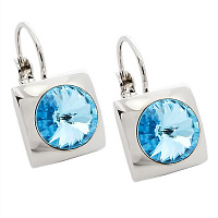 Серьги Jill 8 mm 5540-1122-7106 Чехия Anabel Crystal