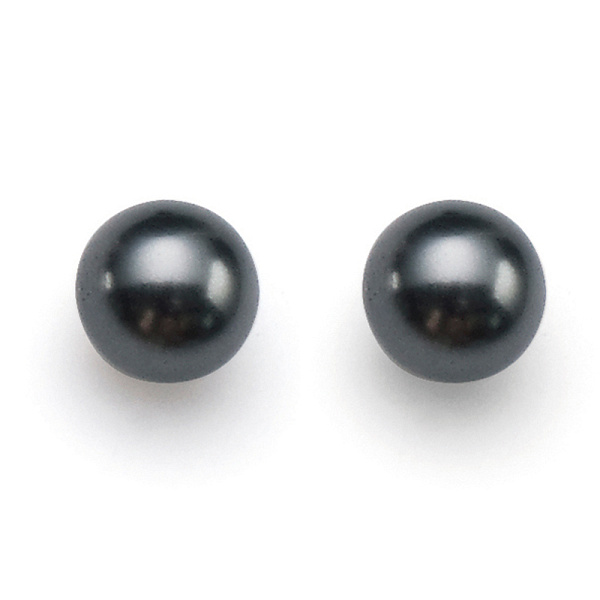 Серьги Pearl Sissy (жемчуг серый SW, 4.5х1 см) 21020 617 Австрия Oliwer Weber