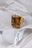 Кольцо (кристалл цвета аметист, 2,6х1,8х0,6 см) Италия Claudio Canzian 002 01 460