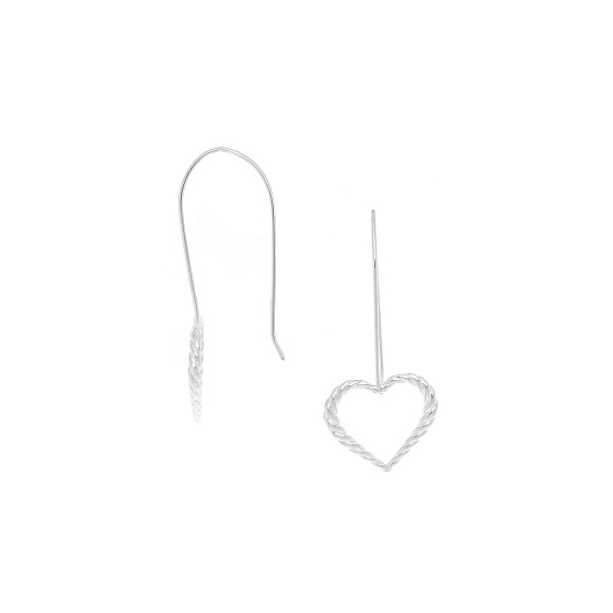 картинка Серьги MERIDA (3,8 гр, 4 см, г/п: серебро) 12-32251 Франция Ori-Tao ювелирный  магазин Калина являющийся официальным дистрибьютором в России 