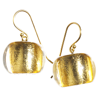 Серьги Bliss glitz series (золотистый, 2,5 см) Голландия ZSISKA