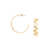 Серьги EPIPHYL (20,85 гр, 5 см, г/п: золото) 12-32231 Франция Ori-Tao