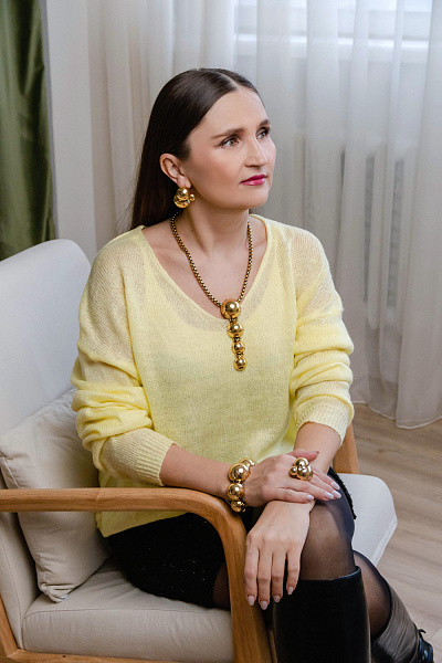 Браслет Сферы (г/п: золото, 3.1 см, до 19 см) Италия Claudio Canzian  002 04 525