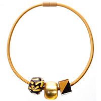 Колье Bliss inspiration (медный, 3 шарма, 50 см) Голландия ZSISKA