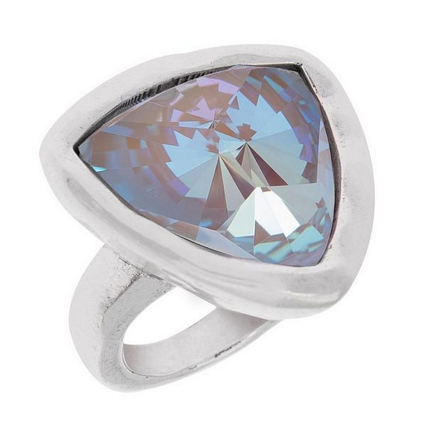 Кольцо VIDDA, Serenity, р.18,5 австрийские кристаллы, VD22-01425 (аквамариновый) Испания