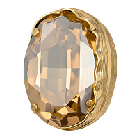 Кольцо Карина (кристалл медовый, 3х2х1 см) Италия Claudio Canzian 002 01 020