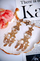 ESTRELLA серьги (перламутр, австрийские кристаллы) 1268627 Франция