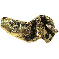 Брошь (кристалл прозрачный, г/п: золото) Греция Kalliope 022 11 002