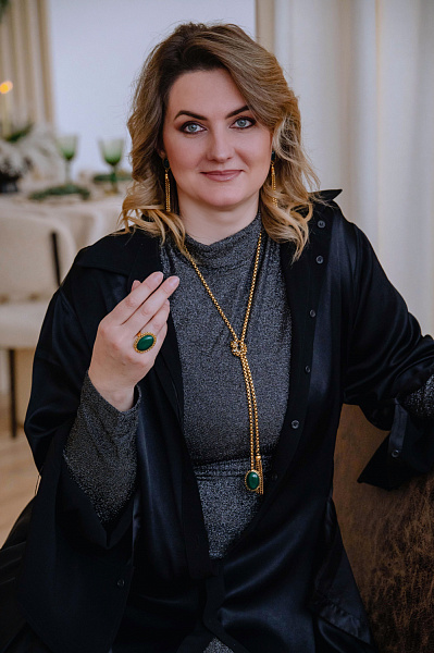 Кольцо (агат, 3,1х2,4 см) Италия Claudio Canzian 002 01 535