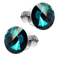 Пусеты Elis 8 mm 5540-1095-7246 Чехия Anabel Crystal