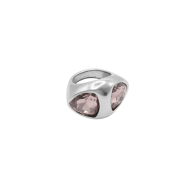 Кольцо Ciclon 251500-29-2 (кристалл лиловый,г/п: серебро, р.17) Испания Amarre