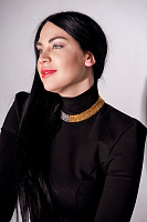 Колье VIDDA, Celebrity, двухцветный металл, VD22-0150592 (золотистый, 45 см)