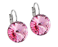 Серьги Elis 14 mm  5540-0102-7126 Чехия Anabel Crystal