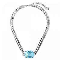 Колье TAGONA (кристалл голубой, г/п: родий, 42+5 см) Дания DYRBERG/KERN 460535