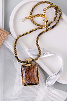 Колье (кристалл цвета аметист, 43+6 см, 3,8х3 см) Италия Claudio Canzian 002 05 661