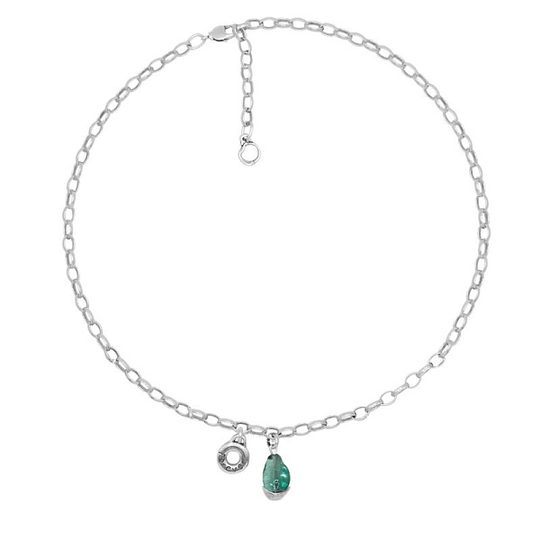 Колье Ciclon 254803-12 (муранское стекло) Liquid Испания