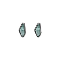 Серьги (муранское стекло - голубой) 241608-36 Испания Ciclon Aqua