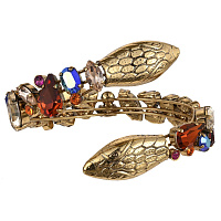 Браслет Змеи (кристаллы разноцветные 1,3 см) Италия Claudio Canzian 002 04 517