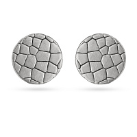 Пусеты Гипноз (г/п: античное серебро,1.4х1.4 см) Uvelina BS05 0220AS-00E