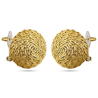 Серьги Релакс (3 см, г/п: золото) Uvelina BS05 0002G-00E