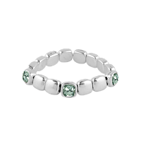 Браслет (кристалл зеленый паст., г/п: серебро, регул. до 20р.) EMO130-41-2 Испания Ciclon Emotion