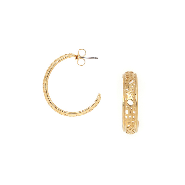 Серьги CORALIA  (7 гр, 4 см, г/п:золото) 12-32274 Франция Ori-Tao