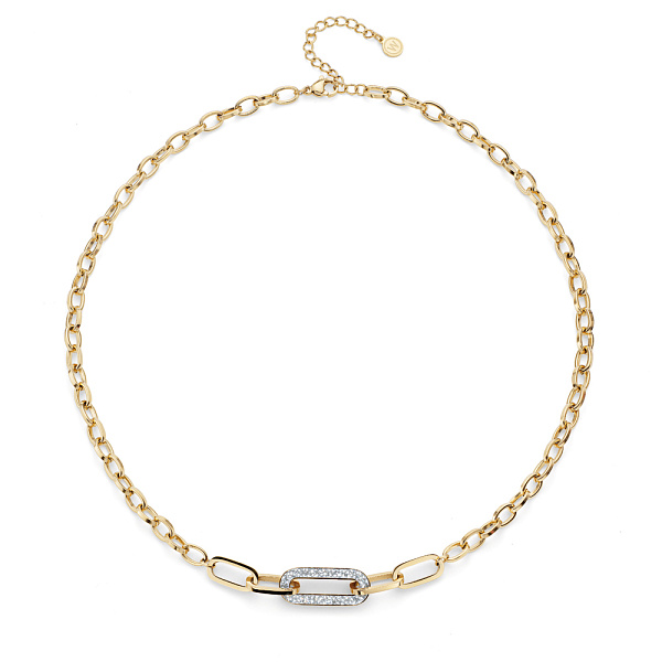 Колье Tane STE GP CZZ (прозрачный 1,5х1,5 см, 40+6 см) 12277G Австрия Oliwer Weber