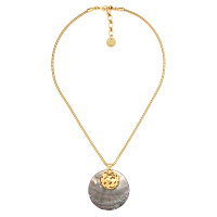 Колье DISCO (перламутр, 43 см г/п: золото) 15--31771 Франция Ori-Tao