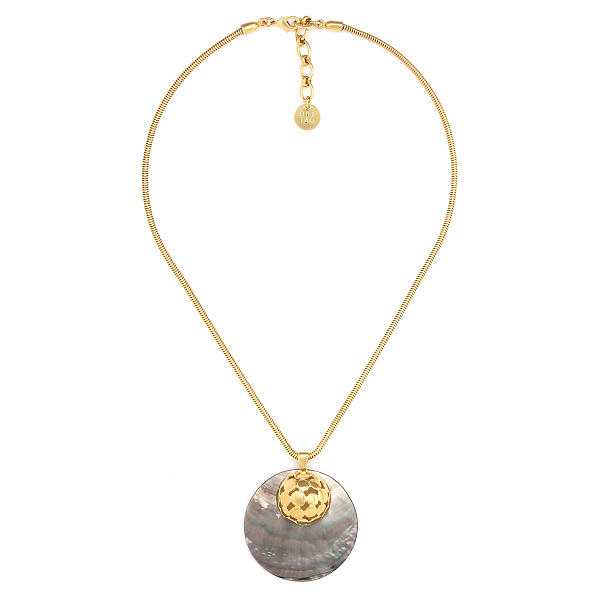 Колье DISCO (перламутр, 43 см г/п: золото) 15--31771 Франция Ori-Tao