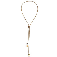 Колье (кристалл медовый, графит, 98 см) Италия Claudio Canzian 002 05 869