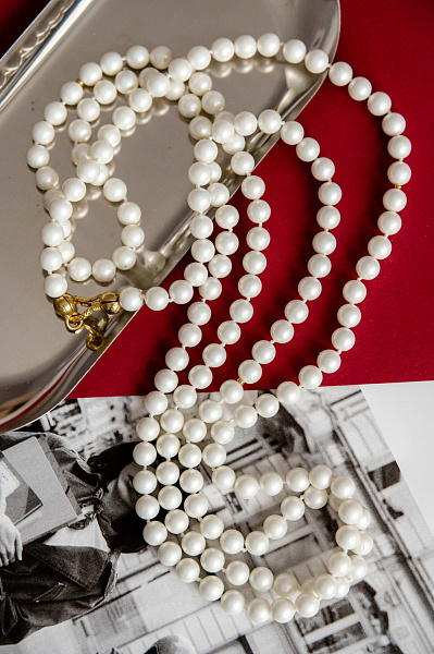 Колье (Майорка, г/п: золото, 150 см)  Италия Perfetto